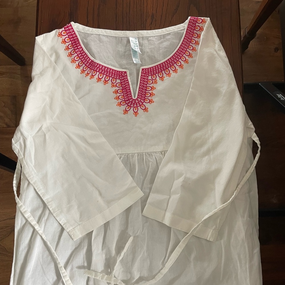 Girls - Calypso Cotton Dress/Cover up